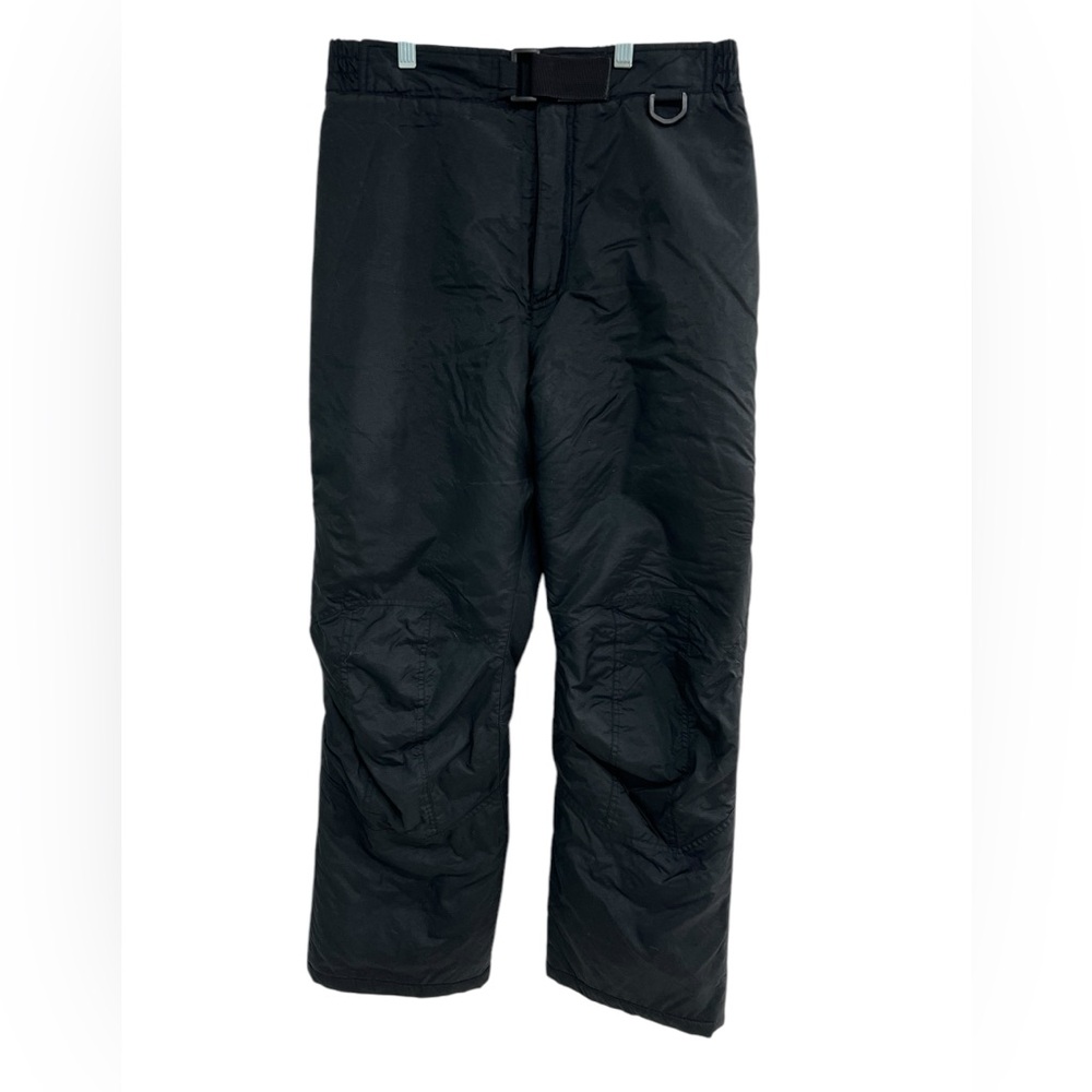 Black Ski Pants in size Women’s Medium. Skiing Sports Activewear Ski Bibs